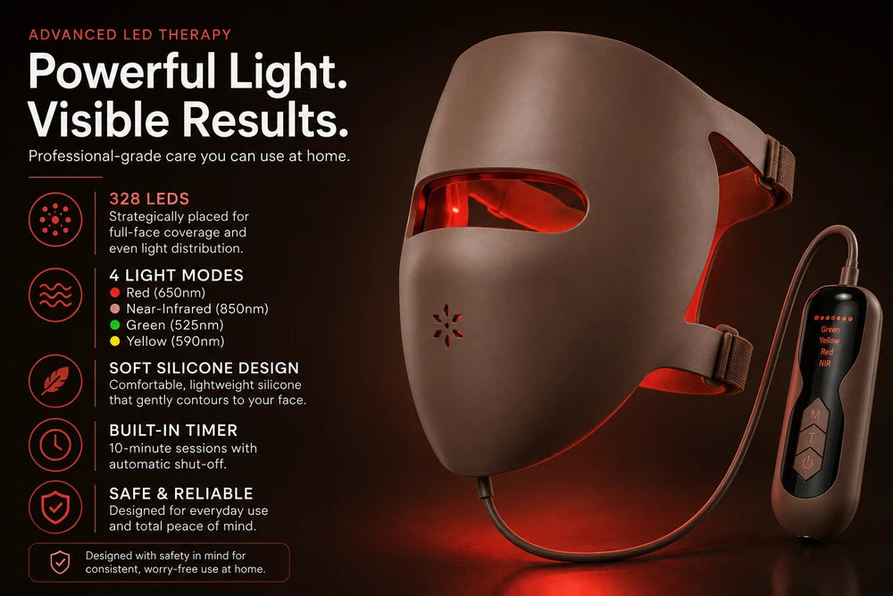 The Joren LED Glow Mask